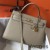 Hermes Kelly 32cm Bag In Gris Tourterelle Epsom Leather GHW