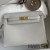 Hermes Kelly Danse II Bag In Pearl Grey Evercolor Calfskin