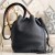 Hermes Licol 17cm Bag In Black Evercolor Calfskin