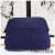 Hermes Medium Bolide Travel Case In Blue Electric Cotton