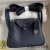 Hermes Mini Lindy Handmade Bag In Blue Nuit HHL19clbnClemence Leather