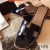 Hermes Oran Sandals In Burgundy Shiny Niloticus Crocodile