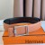 Hermes Tube H Reversible Belt 38MM in Gold Clemence Leather