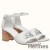 Hermes Viaggio 60MM Sandals In White Leather