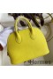 Hermes Bolide 1923 Mini Håndlavet Taske I Lime Chevre Mysore Læder