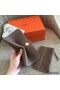 Hermes Dogon-Duo Wallet I Taupe Clemence Læder