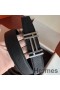 Hermes H Au Carre Bælte Spænde & 32mm Sort Rem