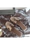 Hermes Oran Sandaler I Champagne Swift Læder
