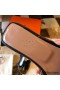 Hermes Oran Slide Sandaler I Sort Skinnende Niloticus Krokodilleskind
