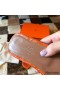 Hermes Oran Slide Sandaler I Skinnende Orange Niloticus Krokodilleskind