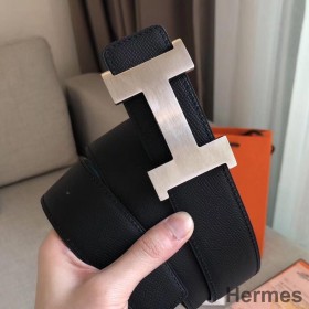 Hermes Constance 2 Bælte Spænde & Sort/Grøn Epsom 42MM Rem