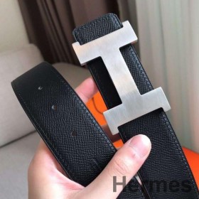 Hermes Constance 2 Bælte Spænde & Sort Epsom 42MM Rem