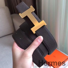 Hermes Constance Bælte Spænde & Cafe Clemence 38 MM Rem