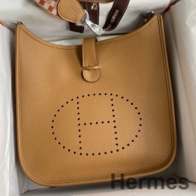 Hermes Evelyne III PM 29 Håndlavet Taske i Kiks Clemence Læder